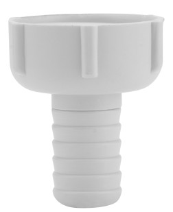 1108-C - BICO PARA TORNEIRA 3/4 COM PORCA BRANCO