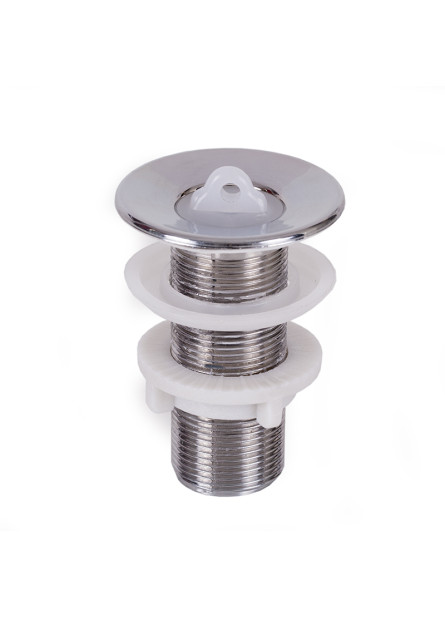 1525 - VALVULA LAVATORIO CROMADA COMPLETA