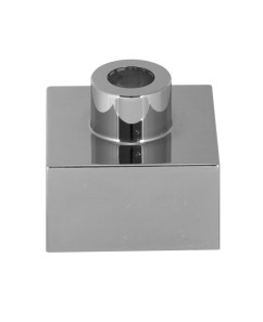 243 - CANOPLA 1.1/2” CROMADA QUADRADA C-50