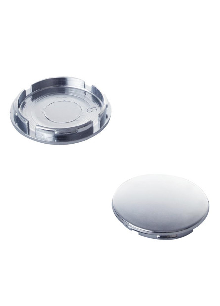 389 - BOTÃO C-40 ABS CROMADO