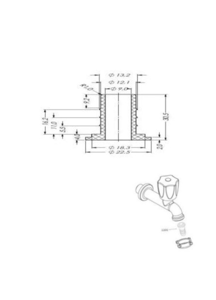 1104 - UNIÃO ¾” X ½”