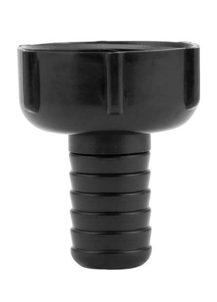 1108-P - BICO PARA TORNEIRA 3/4 COM PORCA PRETO