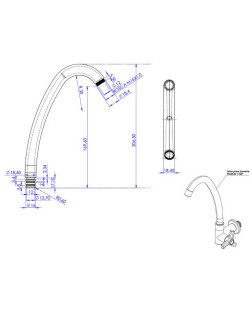 1120 - TUBO 5/8 ALTO ANZOL ABS MONTADO