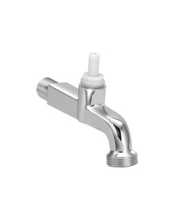 1131 - TORNEIRA QUADRADA PARA PIA BICA CURTA 14 CM