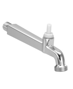 1159 - TORNEIRA QUADRADA PARA PIA BICA LONGA 23 CM