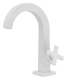 1195220 - BR - TORNEIRA DE MESA LAVATÓRIO 1195 C220 ABS BRANCA - TDG