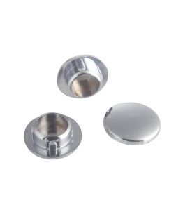 1376 - Botão Acessório Cromado