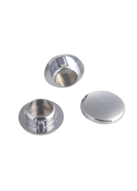 1376 - Botão Acessório Cromado