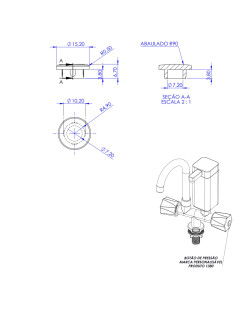 1380 - BOTÃO PRESSÃO COM MARCA PERSONALIZÁVEL