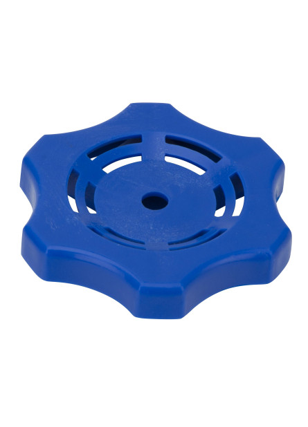 1416 - VOLANTE AZUL PARA REGISTRO DE GAVETA 3/4