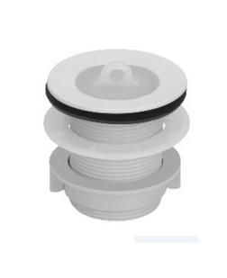 1516 - VÁLVULA DE TANQUE BRANCA COMPLETA