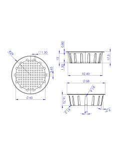 1533 - CESTINHA SEM PINO