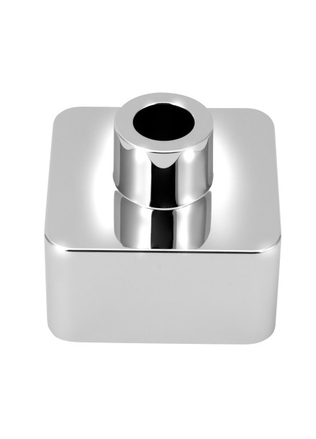 247 - CANOPLA 1.1/2'' QUADRADA CANTOS REDONDOS CR C-50