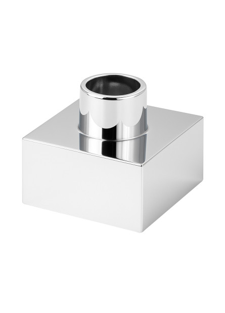 250 - CANOPLA 1 1/2 DOCOL QUADRADA CROMADA