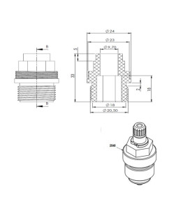 2548 - CASTELO DE POLIACETAL