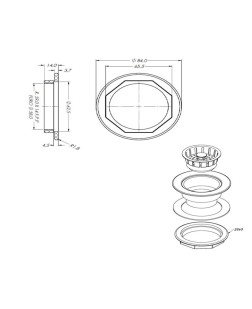 2560 - PORCA ARRUELA ABS ROSCA PADRÃO