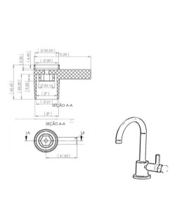 2731 - VOLANTE C-60 ABS CROMADO