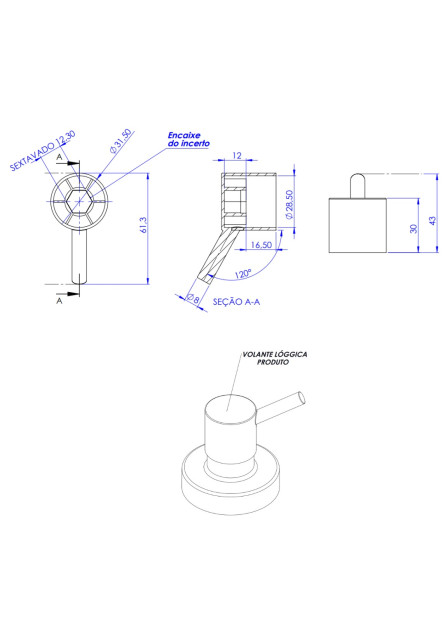 2737 - VOLANTE DOCOL LÓGICA