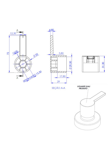 2738 - VOLANTE DOCOL GALI