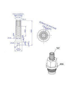 2812 - CASTELO PARA MECANISMO M18