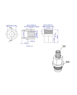 2813 - PINO PARA MECANISMO M18