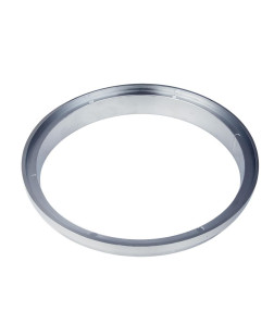 3501 - PORTA GRELHA REDONDA CROMADA 150MM