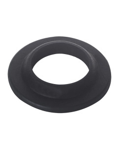 394 - ARRUELA PVC PRETA P/ VALVULA DE LAVATÓRIO