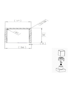 581- VOLANTE CUBO SLIM C-86 