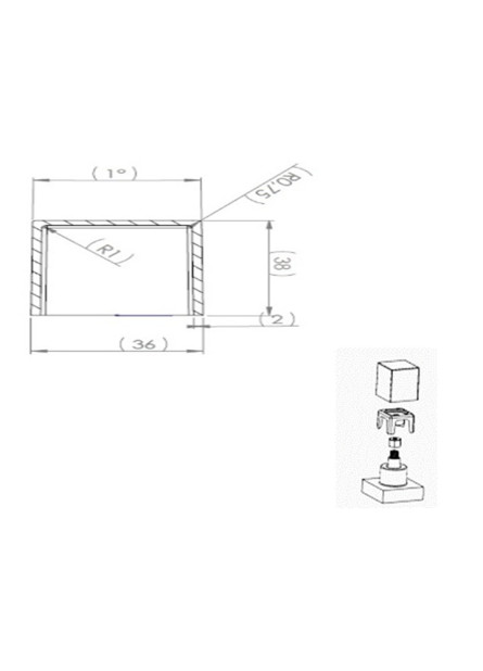 581- VOLANTE CUBO SLIM C-86 