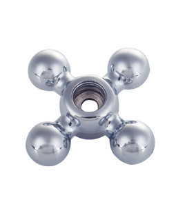 667 - VOLANTE CRUZETA C-33 CROMADO