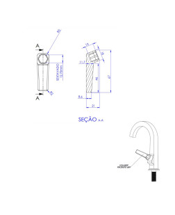 689 - VOLANTE HASTE C-222