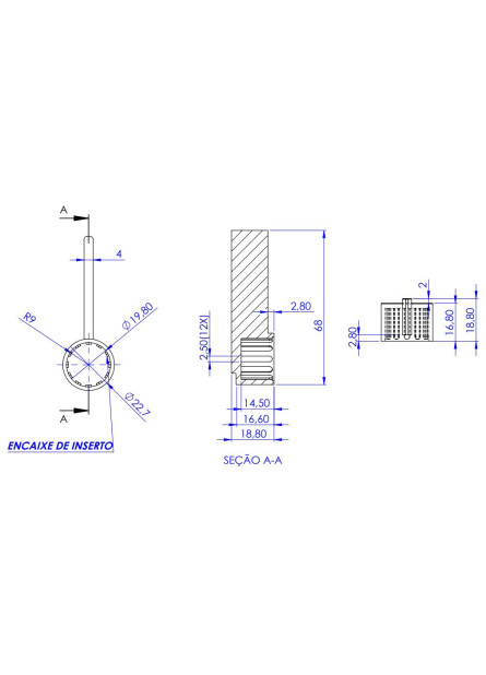 701 - ALAVANCA CELITE MENOR 