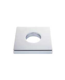 745 - CANOPLA QUADRADA SLIM ABS CROMADA