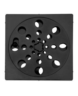 7502-PR - GRELHA QD 150X150 PR ABS ABRE E FECHA