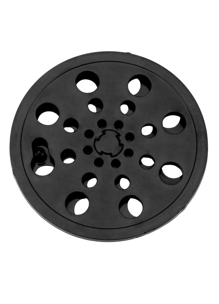 7503-PR - GRELHA RD 150X150 PR ABS ABRE E FECHA