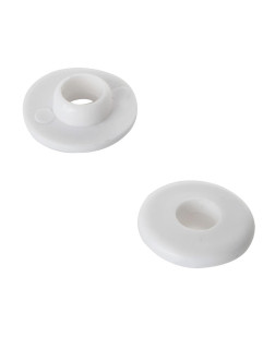 813-B - ARRUELA ABS BRANCA P/ BUCHA 8MM