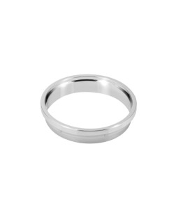 8501-CR - PORTA GRELHA REDONDA 100X100 CROMADA ABS