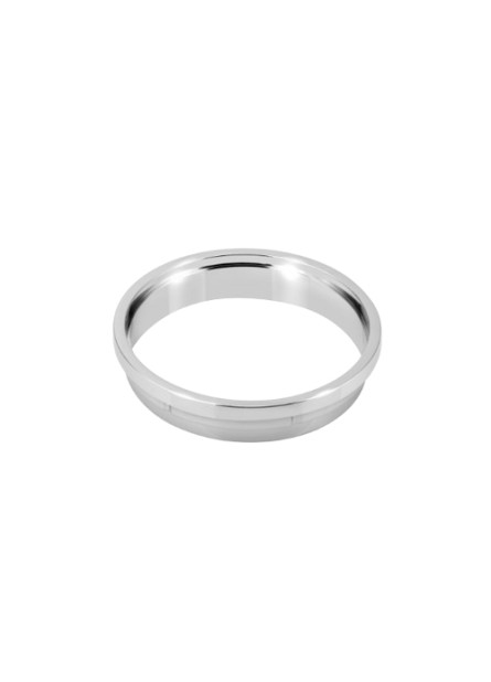 8501-CR - PORTA GRELHA REDONDA 100X100 CROMADA ABS