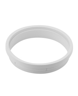 8503-BR - PORTA GRELHA REDONDA 150X150 BRANCA ABS