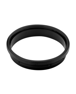 8503-PR - PORTA GRELHA REDONDA 150X150 PRETA ABS