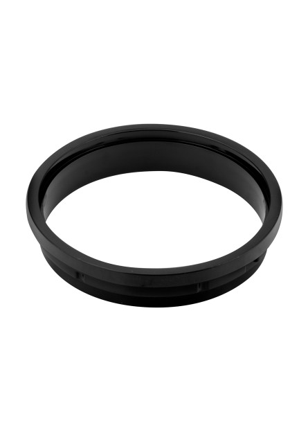 8503-PR - PORTA GRELHA REDONDA 150X150 PRETA ABS