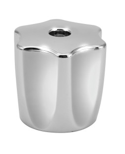 965-N - VOLANTE CROMADO C-50 MODELO NOVO