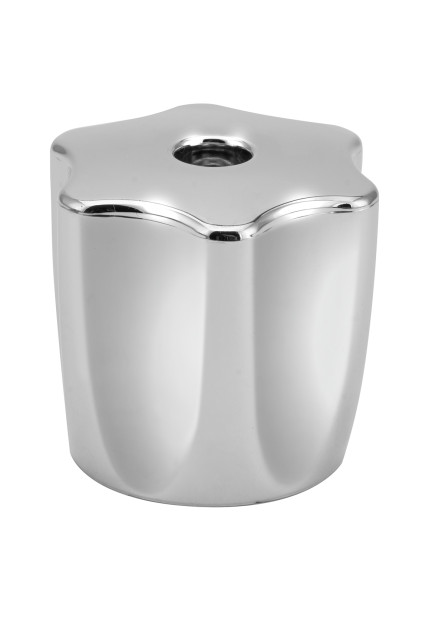 965-N - VOLANTE CROMADO C-50 MODELO NOVO