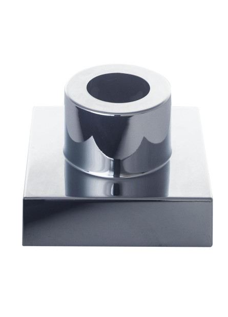 996 - CANOPLA ABS CROMADA QUADRADA P/ REG. 1416